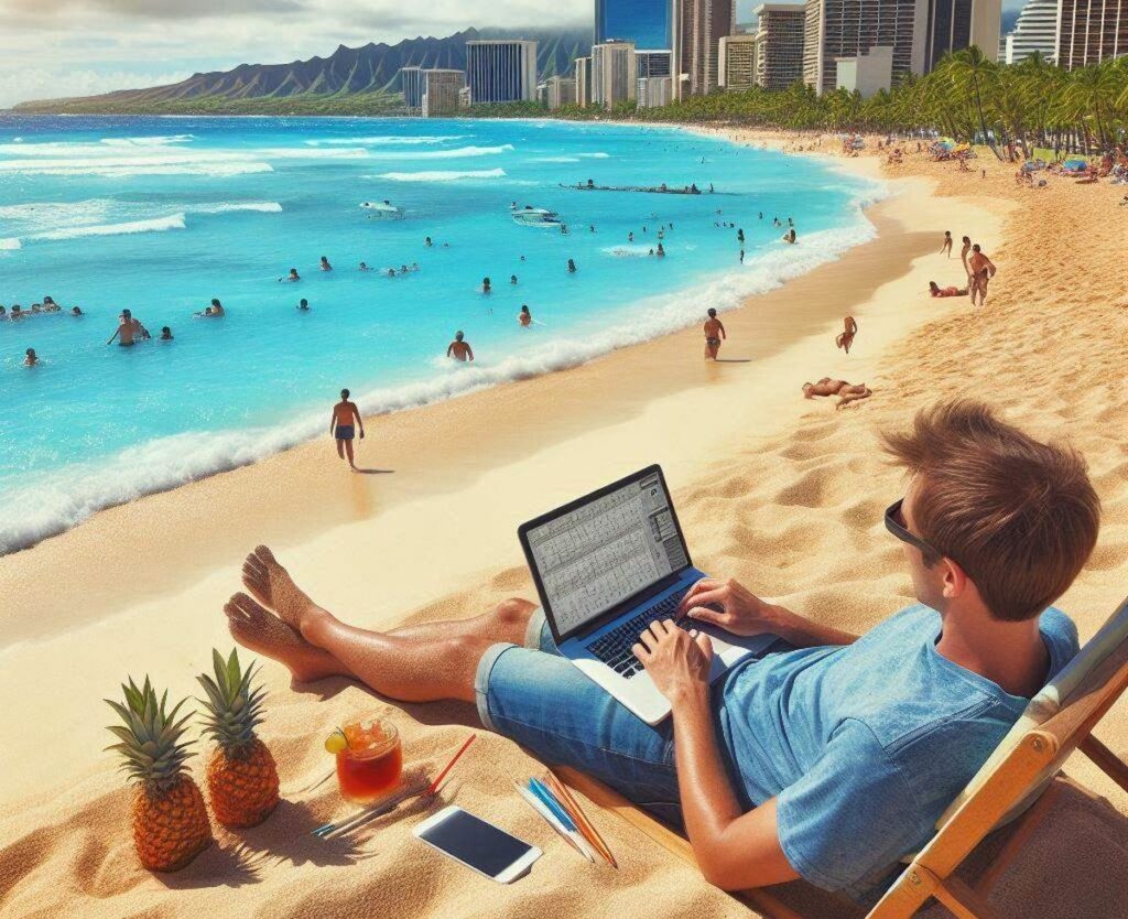 les plages de Waikiki de Honolulu